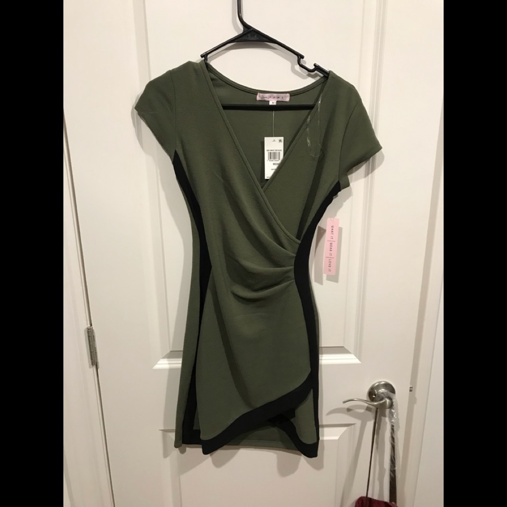 Olive dress from Macy's